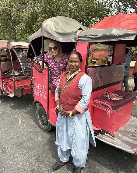 Indien - Pink City Rikshaw Company in Jaipur